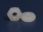 HAR-10002 Nut - 6/6 Nylon Hex (off-white, 4-40) Thumbnail