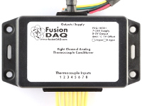 FDQ-10001-K 8-Channel K-Type Thermocouple Instrumentation Amplifier and Signal Conditioner
 Image